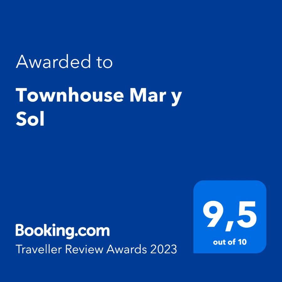ベナルマデナ Townhouse Mar Y Solヴィラ エクステリア 写真